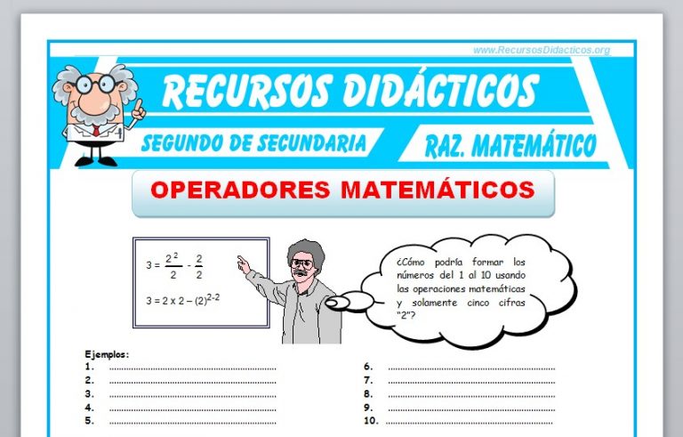 Problemas de Razonamiento Matemático para Segundo de Secundaria