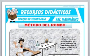 Ficha de Método del Rombo para Cuarto de Secundaria