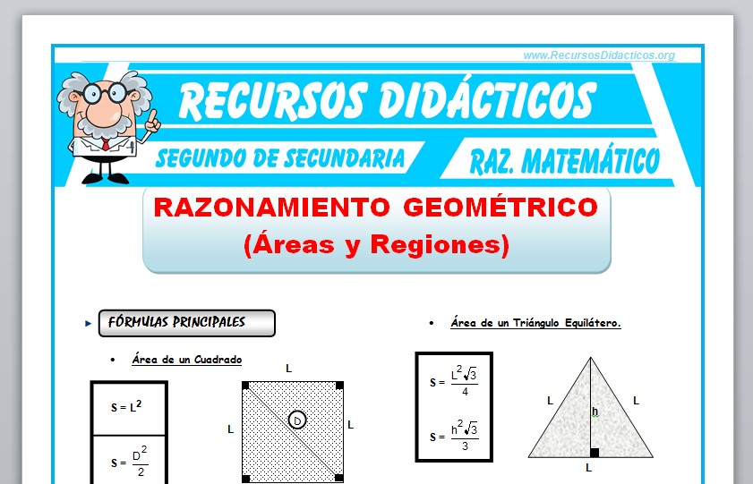 Razonamiento Geométrico para Segundo de Secundaria – Recursos 2026