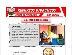 Ficha de La Inferencia Ejercicios para Cuarto de Secundaria