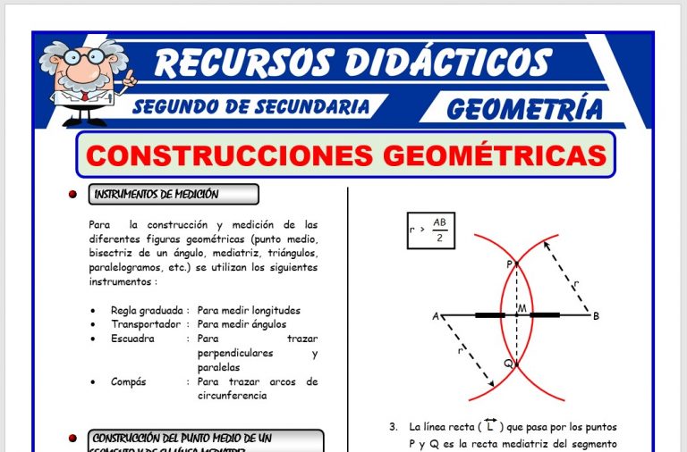 Problemas de Geometría para Segundo de Secundaria – Recursos 2023