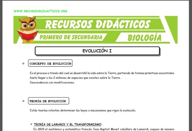 El Origen de la Vida para Primero de Secundaria – Recursos Didácticos