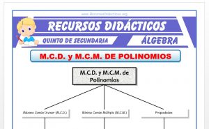 Ficha de Problemas de MCD y MCM de Polinomios para Quinto de Secundaria