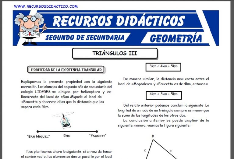 Problemas de Geometría para Segundo de Secundaria – Recursos 2023