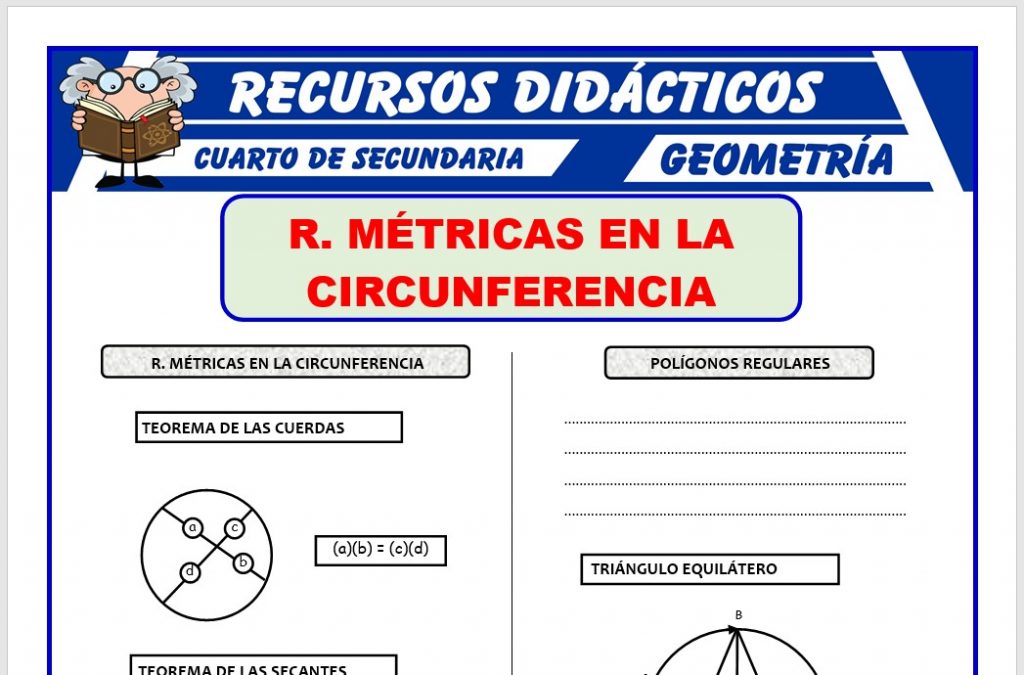 Fichas de Geometría para Cuarto de Secundaria – Recursos Didácticos