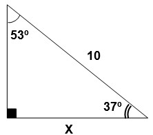 Problemas de triangulos notables para primer grado